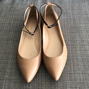 Banana Republic Flats w/ Ankle Straps